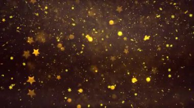 4K, 3840 x 2160 Piksel, UHD Çözünürlük, Yılbaşı temalı Kar Taneleri ve Dikensiz Döngü Arkaplan Animasyonu, Noel için Yüksek Kaliteli Noel Animasyonu, Noel, Yeni Yıl, Kış Promosyonları