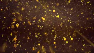 4K, 3840 x 2160 Piksel, UHD Çözünürlük, Yılbaşı temalı Kar Taneleri ve Dikensiz Döngü Arkaplan Animasyonu, Noel için Yüksek Kaliteli Noel Animasyonu, Noel, Yeni Yıl, Kış Promosyonları