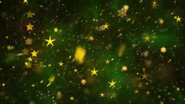 4K, 3840x2160 Pixels, Christmas Temalı Kar Tanesi Arkaplan Animasyonu ve Kusursuz Döngü, Tatil Mevsimleri için Yüksek Kaliteli Noel Animasyonu, Noel, Yeni Yıl, Kış Promosyonları