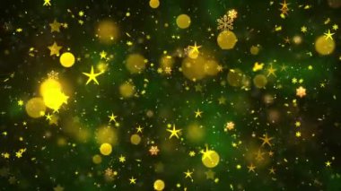 4K, 3840x2160 Pixels, Christmas Temalı Kar Tanesi Arkaplan Animasyonu ve Kusursuz Döngü, Tatil Mevsimleri için Yüksek Kaliteli Noel Animasyonu, Noel, Yeni Yıl, Kış Promosyonları