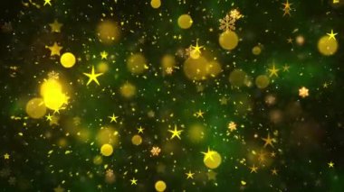 4K, 3840x2160 Pixels, Christmas Temalı Kar Tanesi Arkaplan Animasyonu ve Kusursuz Döngü, Tatil Mevsimleri için Yüksek Kaliteli Noel Animasyonu, Noel, Yeni Yıl, Kış Promosyonları