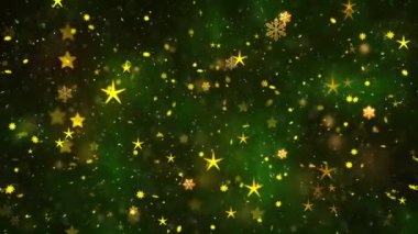 4K, 3840x2160 Pixels, Christmas Temalı Kar Tanesi Arkaplan Animasyonu ve Kusursuz Döngü, Tatil Mevsimleri için Yüksek Kaliteli Noel Animasyonu, Noel, Yeni Yıl, Kış Promosyonları