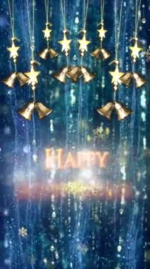 Mobil Dikey Çözünürlük 2160 x 3840 Piksel, Mutlu Yeni Yıl Dilekleri Arkaplanı, Mobil Videolar için Dikey Çözünürlük, Noel, Yeni Yıl, Kış Tanıtımları, Tatil Açılışları