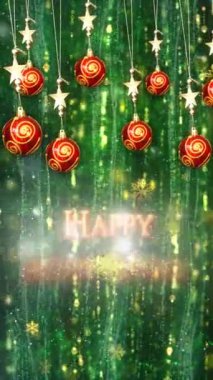 Mobil Dikey Çözünürlük 2160 x 3840 Piksel, Mutlu Yeni Yıl Dilekleri Arkaplanı, Mobil Videolar için Dikey Çözünürlük, Noel, Yeni Yıl, Kış Tanıtımları, Tatil Açılışları