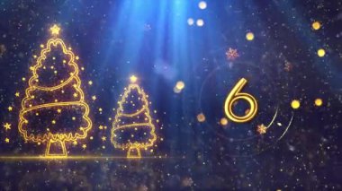 4K, 3840 x 2160 Piksel Çözünürlüğü, 2025 Mutlu Yeni Yıl Geri Sayım Animasyonu, 10 Saniyeden Başlıyor, 2025 Yılına Yüksek Kaliteli Yeni Yıl Animasyonu