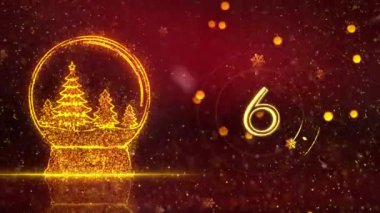 4K, 3840 x 2160 Piksel Çözünürlüğü, 2025 Mutlu Yeni Yıl Geri Sayım Animasyonu, 10 Saniyeden Başlıyor, 2025 Yılına Yüksek Kaliteli Yeni Yıl Animasyonu