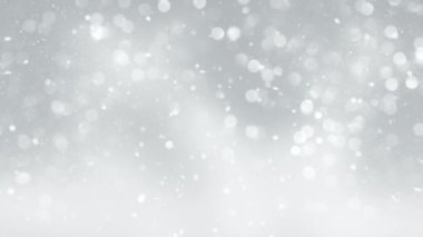 4K, 3840x2160 Pixels, Christmas Snow Fall and Snowflakes Background with Seamless Loop, Holiday Seasons için Yüksek Kalite Noel Animasyonu, Noel, Yeni Yıl, Kış Promosyonları