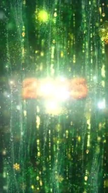 Mobil Dikey Çözünürlük 2160 x 3840 Piksel, 2025 Mutlu Yeni Yıl Dilekleri Arkaplanı, 2025 Yılına Giriş Animasyonu, Mobil Videolar için Dikey Çözünürlük