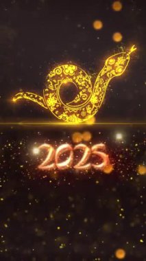 Mobil Dikey HD Çözünürlük, 1080x1920 Piksel, Çin Yeni Yıl Dilekleri Giriş Arkaplanı, 2025 Yılan Arkaplan Animasyonu, Çin Etkinlikleri, Çin Yeni Yıl Dilekleri, Çin Yeni Yıl Kutlamaları
