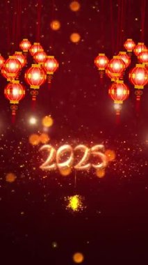 Mobil Dikey HD Çözünürlük, 1080x1920 Piksel, Çin Yeni Yıl Dilekleri Giriş Arkaplanı, 2025 Yılan Arkaplan Animasyonu, Çin Etkinlikleri, Çin Yeni Yıl Dilekleri, Çin Yeni Yıl Kutlamaları