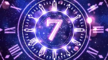 4K, 3840 x 2160 Piksel Çözünürlüğü, 2026 Mutlu Yeni Yıl Geri sayımı, 2026 için Yüksek Kaliteli Yeni Yıl Geri sayımı, 10 Saniye 'den başlıyor.