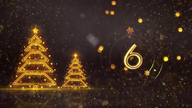 4K, 3840 x 2160 Piksel Çözünürlüğü, 2026 Mutlu Yeni Yıl Geri sayımı, 2026 için Yüksek Kaliteli Yeni Yıl Geri sayımı, 10 Saniye 'den başlıyor.