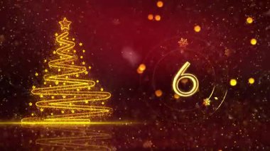 4K, 3840 x 2160 Piksel Çözünürlüğü, 2026 Mutlu Yeni Yıl Geri sayımı, 2026 için Yüksek Kaliteli Yeni Yıl Geri sayımı, 10 Saniye 'den başlıyor.