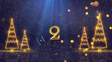 4K, 3840 x 2160 Piksel Çözünürlüğü, 2026 Mutlu Yeni Yıl Geri sayımı, 2026 için Yüksek Kaliteli Yeni Yıl Geri sayımı, 5 Saniyeden başlıyor.