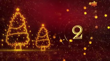 4K, 3840 x 2160 Piksel Çözünürlüğü, 2026 Mutlu Yeni Yıl Geri sayımı, 2026 için Yüksek Kaliteli Yeni Yıl Geri sayımı, 5 Saniyeden başlıyor.