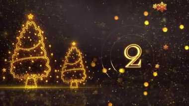 4K, 3840 x 2160 Piksel Çözünürlüğü, 2026 Mutlu Yeni Yıl Geri sayımı, 2026 için Yüksek Kaliteli Yeni Yıl Geri sayımı, 5 Saniyeden başlıyor.