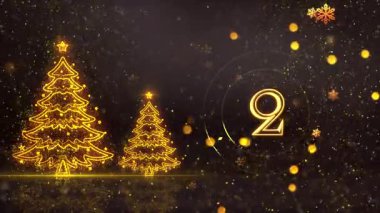 4K, 3840 x 2160 Piksel Çözünürlüğü, 2026 Mutlu Yeni Yıl Geri sayımı, 2026 için Yüksek Kaliteli Yeni Yıl Geri sayımı, 5 Saniyeden başlıyor.