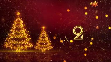 4K, 3840 x 2160 Piksel Çözünürlüğü, 2026 Mutlu Yeni Yıl Geri sayımı, 2026 için Yüksek Kaliteli Yeni Yıl Geri sayımı, 5 Saniyeden başlıyor.