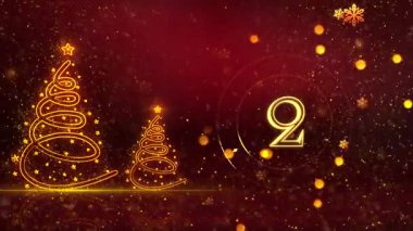 4K, 3840 x 2160 Piksel Çözünürlüğü, 2026 Mutlu Yeni Yıl Geri sayımı, 2026 için Yüksek Kaliteli Yeni Yıl Geri sayımı, 5 Saniyeden başlıyor.