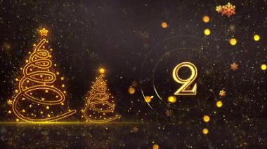 4K, 3840 x 2160 Piksel Çözünürlüğü, 2026 Mutlu Yeni Yıl Geri sayımı, 2026 için Yüksek Kaliteli Yeni Yıl Geri sayımı, 5 Saniyeden başlıyor.