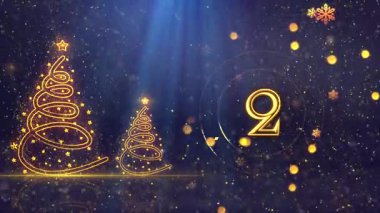 4K, 3840 x 2160 Piksel Çözünürlüğü, 2026 Mutlu Yeni Yıl Geri sayımı, 2026 için Yüksek Kaliteli Yeni Yıl Geri sayımı, 5 Saniyeden başlıyor.