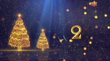 4K, 3840 x 2160 Piksel Çözünürlüğü, 2026 Mutlu Yeni Yıl Geri sayımı, 2026 için Yüksek Kaliteli Yeni Yıl Geri sayımı, 5 Saniyeden başlıyor.
