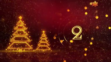 4K, 3840 x 2160 Piksel Çözünürlüğü, 2026 Mutlu Yeni Yıl Geri sayımı, 2026 için Yüksek Kaliteli Yeni Yıl Geri sayımı, 5 Saniyeden başlıyor.