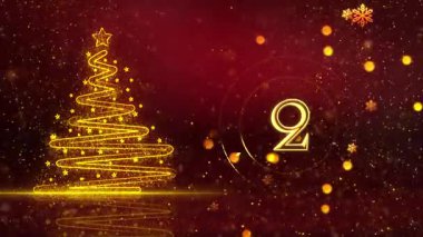 4K, 3840 x 2160 Piksel Çözünürlüğü, 2026 Mutlu Yeni Yıl Geri sayımı, 2026 için Yüksek Kaliteli Yeni Yıl Geri sayımı, 5 Saniyeden başlıyor.