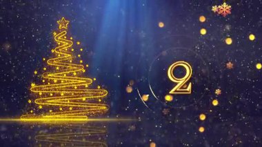 4K, 3840 x 2160 Piksel Çözünürlüğü, 2026 Mutlu Yeni Yıl Geri sayımı, 2026 için Yüksek Kaliteli Yeni Yıl Geri sayımı, 5 Saniyeden başlıyor.