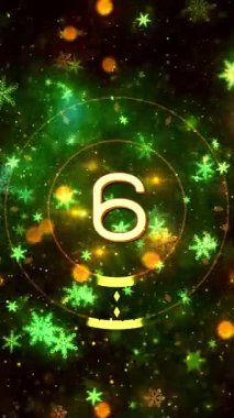 Mobil Dikey Çözünürlük 2160 x 3840 Piksel, 2026 Mutlu Yeni Yıl Geri Sayım Arkaplanı, Mobil Videolar için Dikey Çözünürlük, 10 Saniyeden Başlıyor