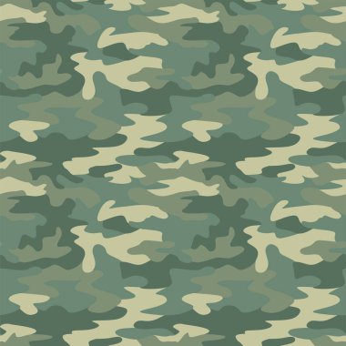 Askeri kamuflajın kusursuz bir örneği. Tasarım ve baskı için doku. Ordu ormanı saklanıyor. Haki yeşili. Askerler ve av için. Askerler için gri, avcılık. Ormanda saklan..