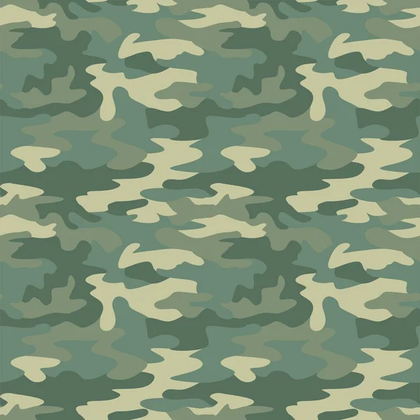 Vektorový Vzor Vojenské Kamufláže Textura Pro Design Tisk Armádní Lesní — Stockový vektor