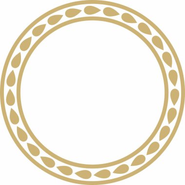 Altın renkli Yahudi süsü. Davut Yıldızı. Semitik çember, halka. Kudüs