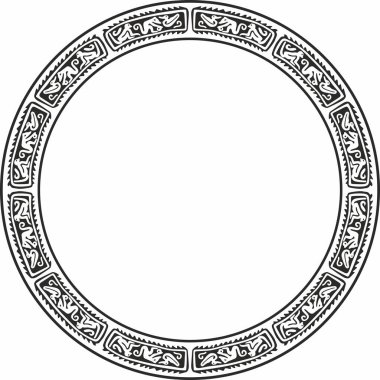 Hint modellerini yönlendir. Ulusal çember süslemeleri, sınırlar, çerçeveler. Güney Amerika halklarının, Maya 'nın, Inca' nın, Azteklerin tek renkli madalyaları. Kumaş, kağıt, tekstil için yazdır