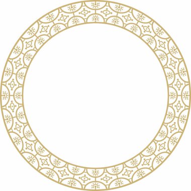 Altın sınır, çerçeve, Pompeii yüzüğü. Çember Napoli süsü. Antik Roma Sanatı