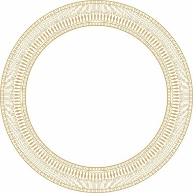 Altın kaplama klasik Yunan aksesuarı. Kalıp, Antik Yunan çemberi. Roma İmparatorluğu Sınır, Çerçeve, Yüzüğü