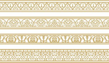 Pompeii çerçevesinde kusursuz altın sınır. Bitmek bilmeyen Napoli süsü. Antik Roma Sanatı