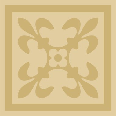 Vektör altın antik Roma süs elementleri. Kalıpların klasik Avrupa parçaları. Lili ve Krovn