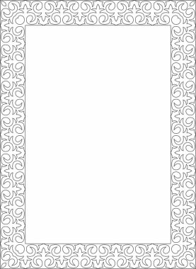 Siyah vektör, Kazak karesi ulusal süsü. Büyük Steppe 'deki insanların etnik kalıpları