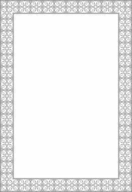 Vektör karesi, eski Rus süsü. Slav dikdörtgeni, sınır, çerçeve. Kraliyet odalarının resimleri.