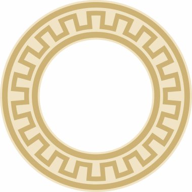 Altın Yahudi ulusal süsü etrafında vektör. Davut Yıldızı. Semitik halk çemberi, düzen. İsrail etnik işareti, halka