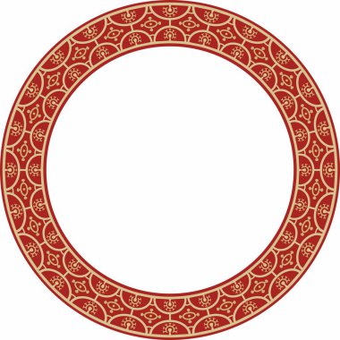 Kırmızı kenarlı, çerçeveli, Pompei yüzüklü altın bir taşıyıcı. Çember Napoli süsü. Antik Roma Sanatı