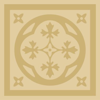 Vektör altın antik Roma süs elementleri. Kalıpların klasik Avrupa parçaları. Lili ve Krovn