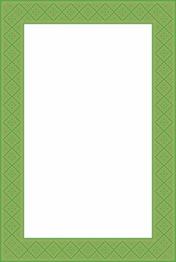 Vektör yeşil altın kare Belarus ulusal süs çerçevesi. Slav halkları, Rus, Ukraynalı, Sırp, Polonyalı, Bulgar etnik desenli dikdörtgen. Çapraz dikiş şablonu