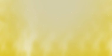 Sarı kağıda düşen beyaz yıldızların soyut sarı arkaplanı. Noel ve yeni yıl kartı için kıvılcımlar düşüyor, akşam yemeği daveti.