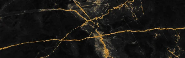 Black gold marble luxury texture golden line pattern abstract background. Panoramic Marbling texture design for Banner, invitation, wallpaper, headers, website, print ads, packaging design template.