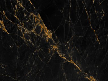 Black and gold marble luxury wall texture with shiny golden line pattern abstract background design for a cover book or wallpaper and banner website. clipart