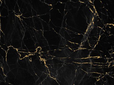 Black marble with golden veins, Black marble natural pattern for background, abstract black white and gold, black and yellow marble, high-gloss marble stone texture of digital wall tiles design. clipart