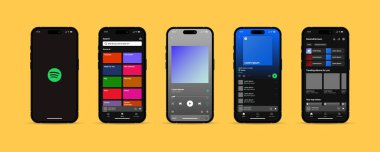 İnternetten müzik dinle. Yayın servisi bozulacak. Arayüzü bozun. Senin için bir şarkı listesi seçimi. Akıllıca bir tavsiye. Çevrimiçi müzik ve podcast dinlemek için mobil uygulama.