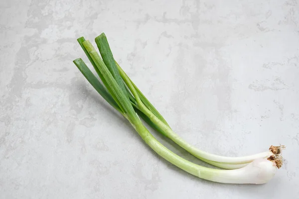 stock image Whole and cut fresh leeks, food ingredient